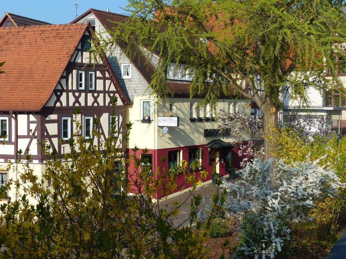 Hotel & Restaurant Zum Karpfen Obernburg am Main Exteriör bild